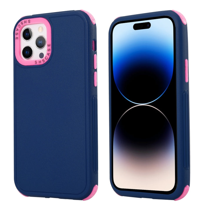 Estuche para teléfono 3 en 1 de cuatro esquinas a prueba de golpes