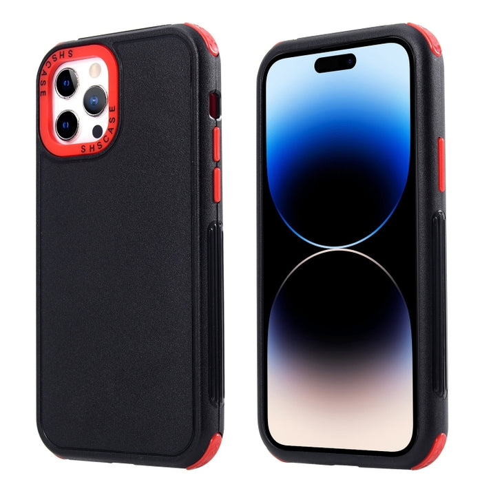 Estuche para teléfono 3 en 1 de cuatro esquinas a prueba de golpes