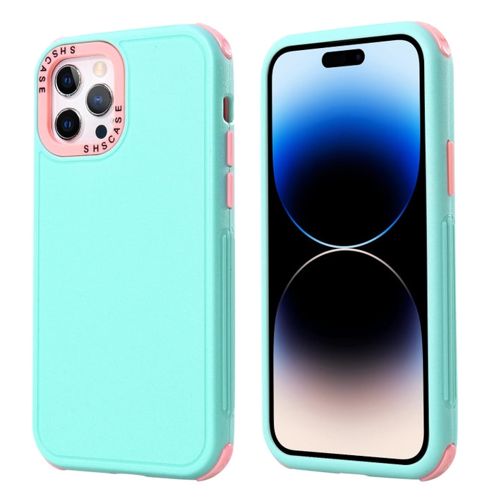 Estuche para teléfono 3 en 1 de cuatro esquinas a prueba de golpes