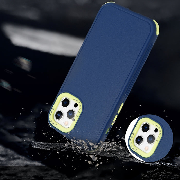 Estuche para teléfono 3 en 1 de cuatro esquinas a prueba de golpes