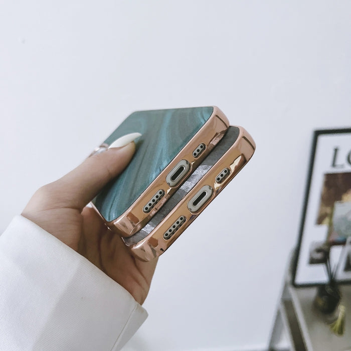 Estuche protector para teléfono con nano galvanoplastia