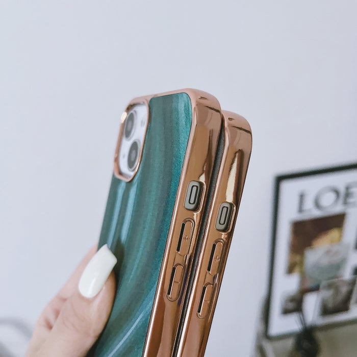 Estuche protector para teléfono con nano galvanoplastia