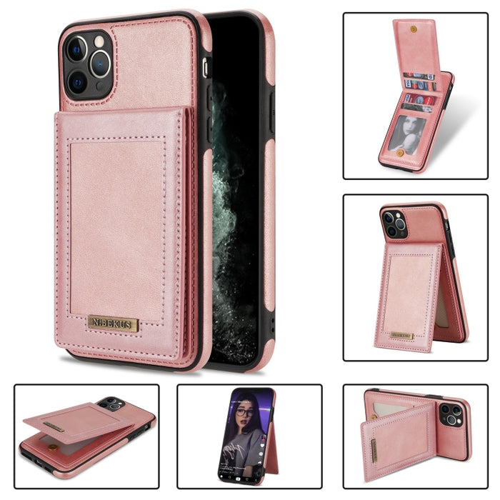 N.BEKUS Estuche para teléfono RFID con ranura para tarjeta con tapa vertical, For iPhone SE 2022 / SE 2022 / 8 / 7, For iPhone 8 Plus / 7 Plus, For iPhone 11 Pro Max, For iPhone 11 Pro, For iPhone 12 mini, For iPhone 12 Pro, For iPhone 12 Pro Max      ...