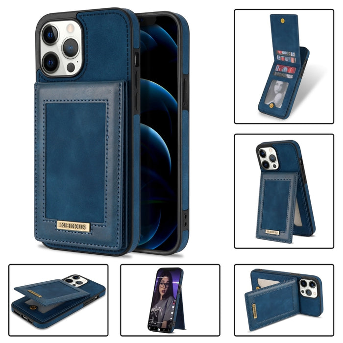 N.BEKUS Estuche para teléfono RFID con ranura para tarjeta con tapa vertical, For iPhone SE 2022 / SE 2022 / 8 / 7, For iPhone 8 Plus / 7 Plus, For iPhone 11 Pro Max, For iPhone 11 Pro, For iPhone 12 mini, For iPhone 12 Pro, For iPhone 12 Pro Max      ...