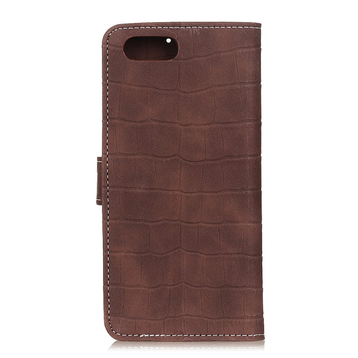 Estuche de cuero con tapa horizontal con textura de cocodrilo con soporte y ranuras para tarjetas y billetera, For iPhone SE 2022 / SE 2020, For Galaxy A51 5G, For Galaxy A71 5G
