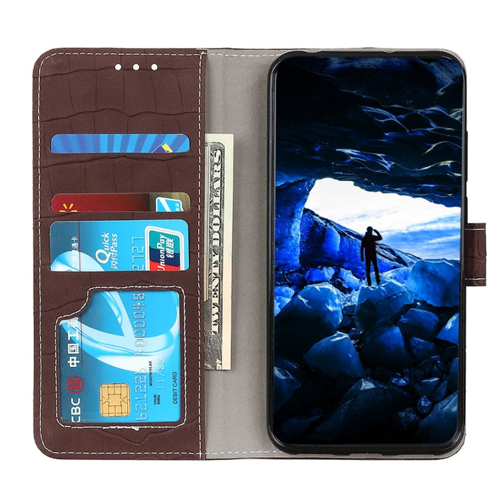 Estuche de cuero con tapa horizontal con textura de cocodrilo con soporte y ranuras para tarjetas y billetera, For iPhone SE 2022 / SE 2020, For Galaxy A51 5G, For Galaxy A71 5G