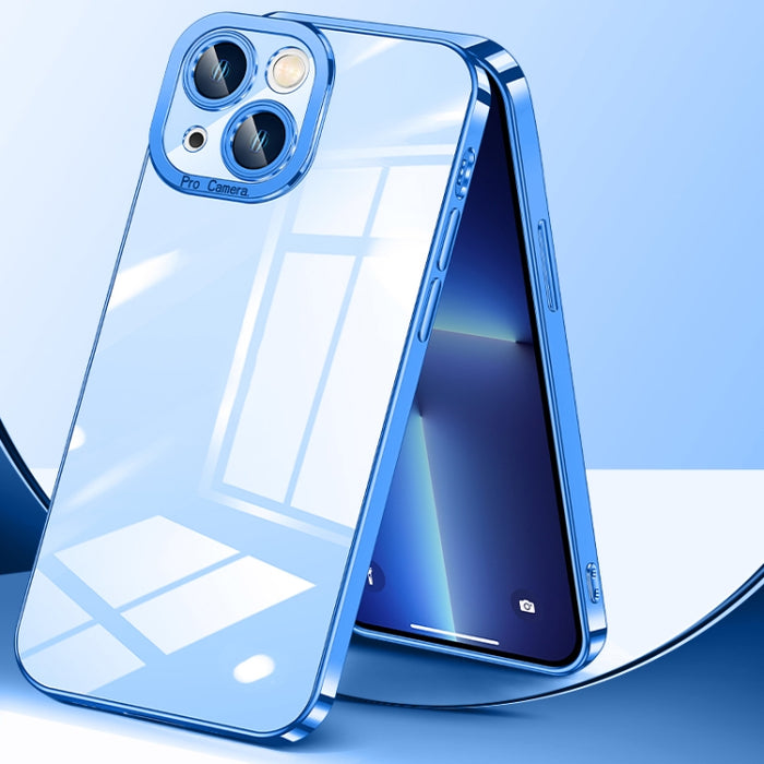 Estuche para teléfono de alta transparencia con baño de cristal