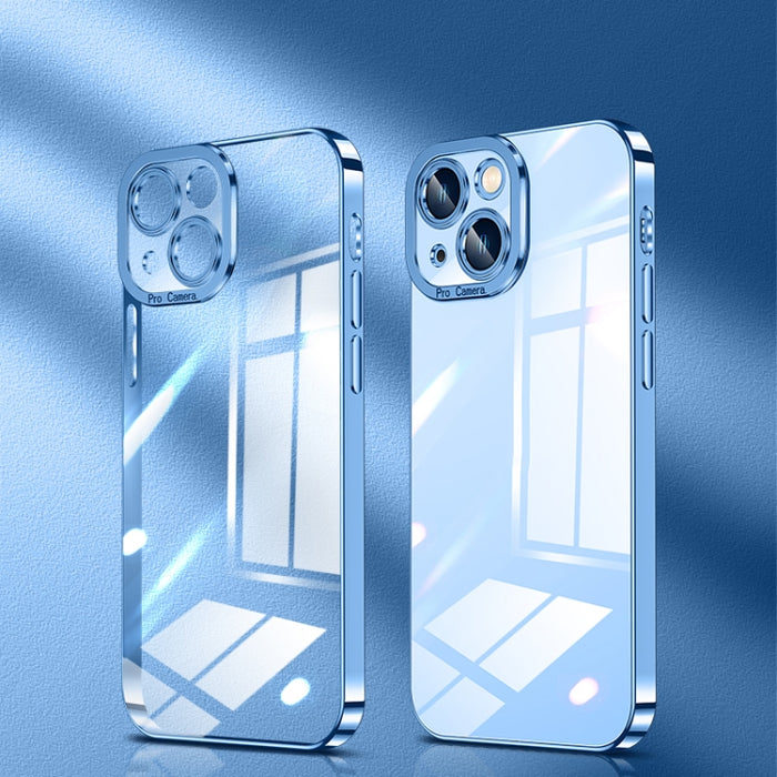Estuche para teléfono de alta transparencia con baño de cristal
