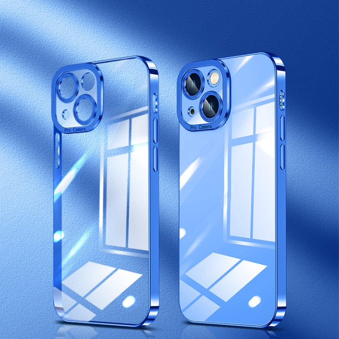 Estuche para teléfono de alta transparencia con baño de cristal