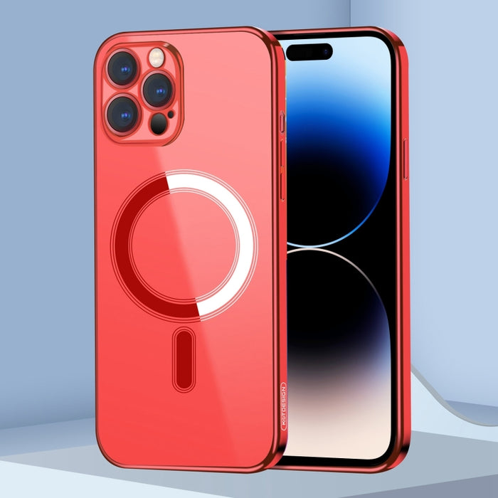 Estuche para teléfono Magsafe de galvanoplastia clásica