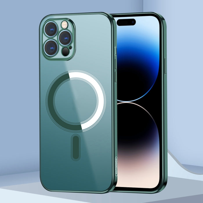 Estuche para teléfono Magsafe de galvanoplastia clásica