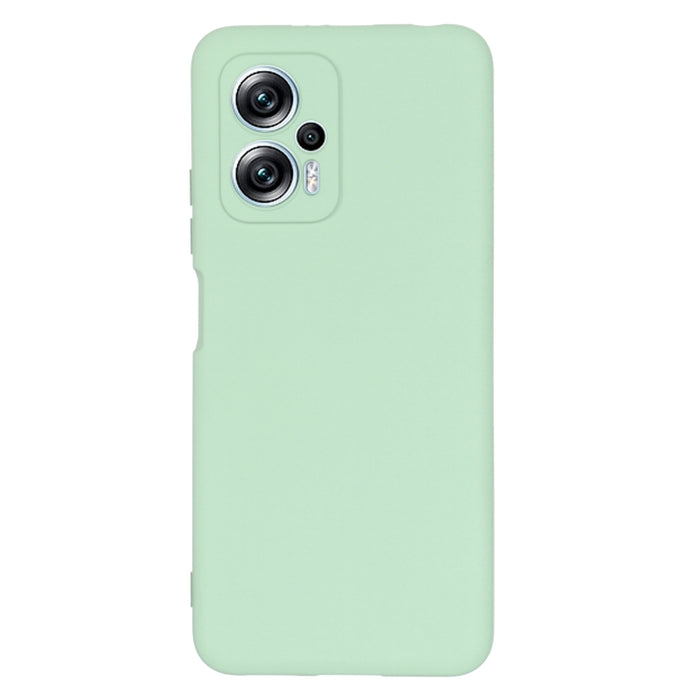 Funda de teléfono de cobertura total a prueba de golpes de silicona líquida de color puro, For Realme C30 / Narzo 50i Prime / C30S, For Xiaomi Poco X4 GT/Redmi Note 11T Pro/Redmi K50i