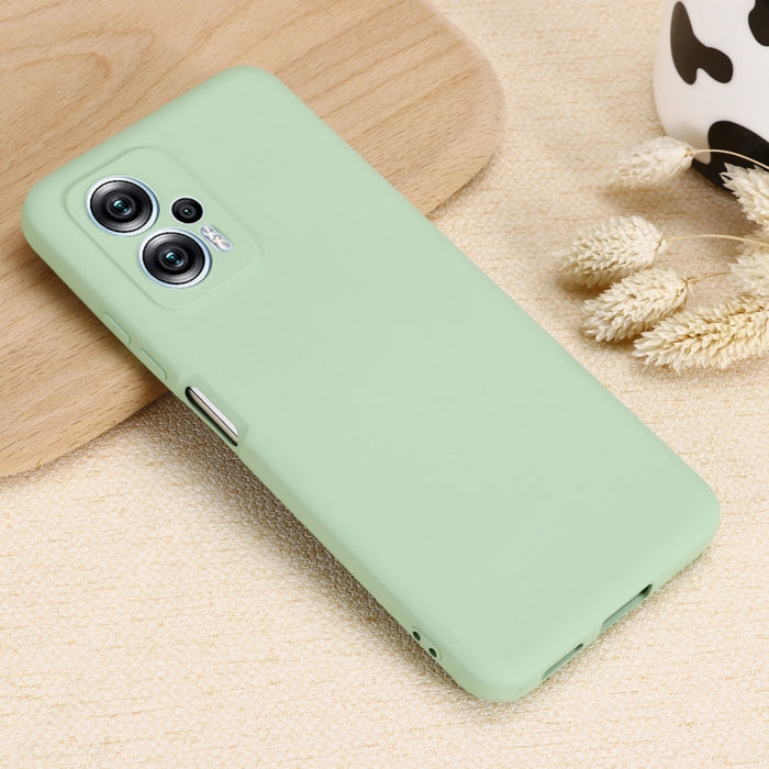 Funda de teléfono de cobertura total a prueba de golpes de silicona líquida de color puro, For Realme C30 / Narzo 50i Prime / C30S, For Xiaomi Poco X4 GT/Redmi Note 11T Pro/Redmi K50i