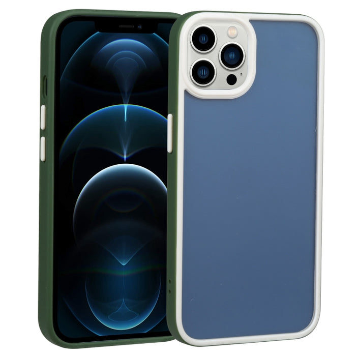 Estuche para teléfono TPU + PC con escudo bicolor, For iPhone 14 Pro, For iPhone 12 Pro Max
