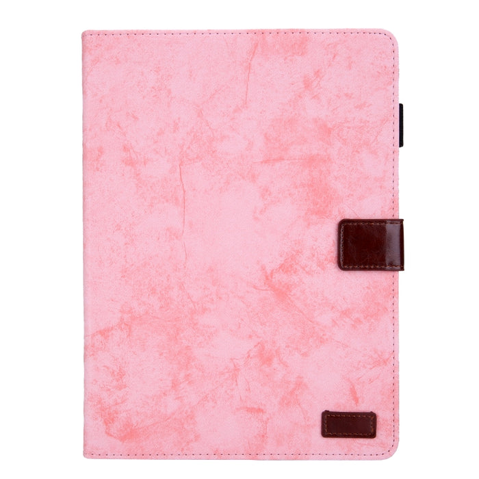 Para iPad Pro 11 (2020) Funda protectora de cuero para tableta con textura de tela estilo mármol con soporte y ranura para tarjeta