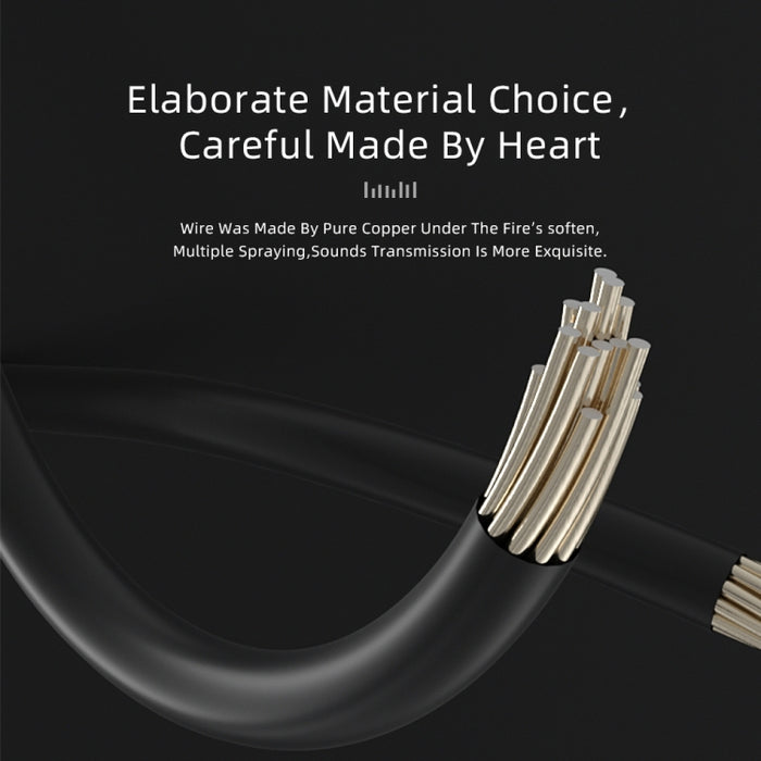 CVJ V6.TC Cable de auriculares de cobre sin oxígeno con decodificación digital tipo C de 1,25 m