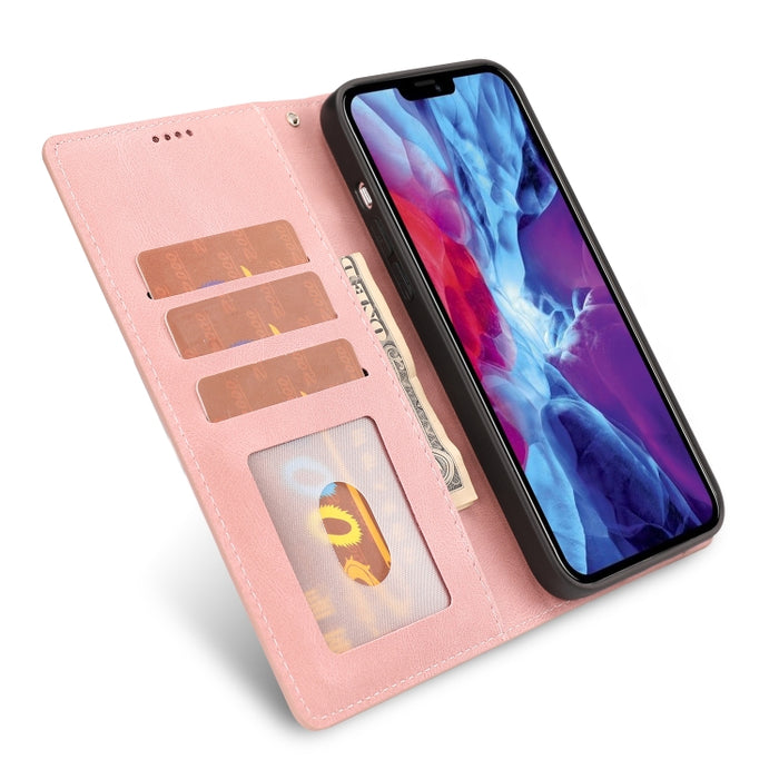 Estuche de cuero con textura de piel de becerro Fantasy Classic Skin-feel