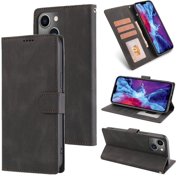 Estuche de cuero con textura de piel de becerro Fantasy Classic Skin-feel