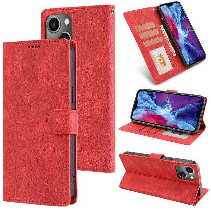 Estuche de cuero con textura de piel de becerro Fantasy Classic Skin-feel