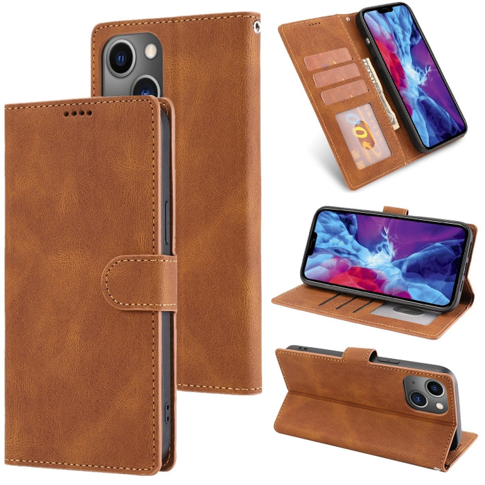 Estuche de cuero con textura de piel de becerro Fantasy Classic Skin-feel