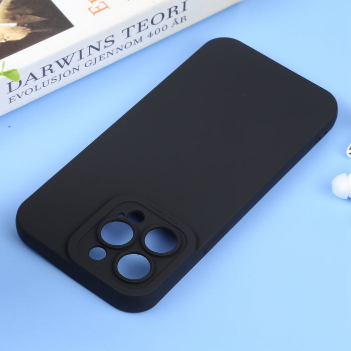 Funda de teléfono de cobertura total de silicona líquida