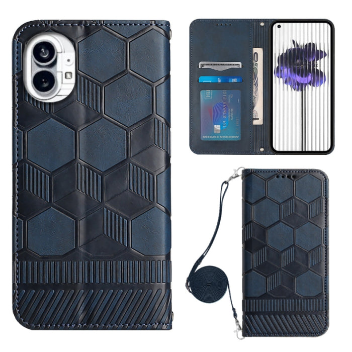 Caja magnética del teléfono de la PU de la textura del fútbol de Crossbody, For Nothing Phone 1, For Xiaomi Redmi 10A, For Xiaomi Redmi 10C/Redmi 10 India, For Xiaomi Redmi Note 11 Global/Note 11S 4G                                                     ...