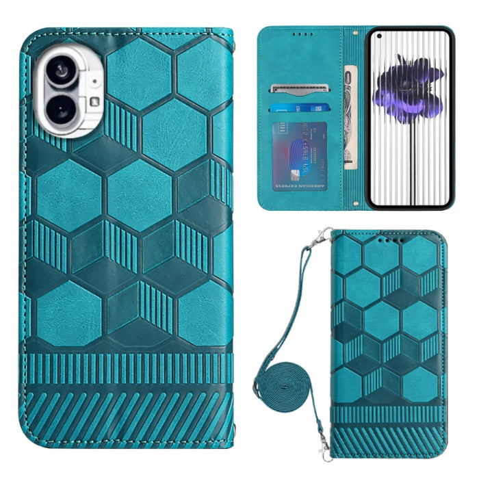 Caja magnética del teléfono de la PU de la textura del fútbol de Crossbody, For Nothing Phone 1, For Xiaomi Redmi 10A, For Xiaomi Redmi 10C/Redmi 10 India, For Xiaomi Redmi Note 11 Global/Note 11S 4G                                                     ...