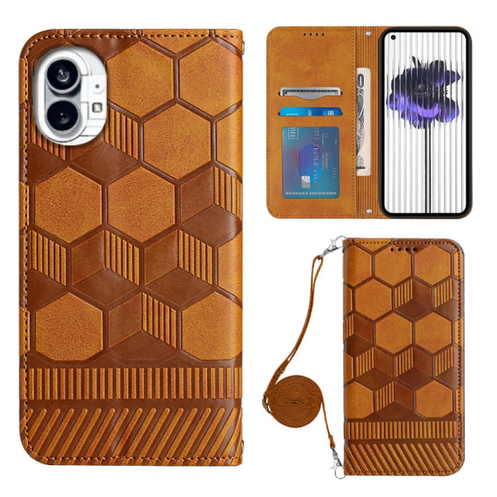 Caja magnética del teléfono de la PU de la textura del fútbol de Crossbody, For Nothing Phone 1, For Xiaomi Redmi 10A, For Xiaomi Redmi 10C/Redmi 10 India, For Xiaomi Redmi Note 11 Global/Note 11S 4G                                                     ...