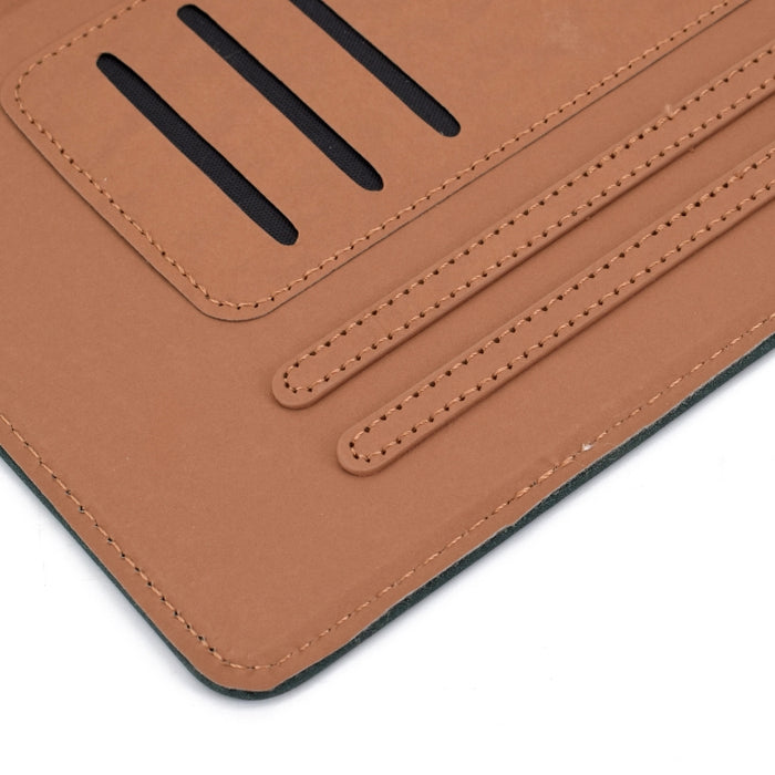 Hilo de coser, placa pintada izquierda y derecha con función de suspensión, funda para bolígrafo, tira antideslizante y soporte