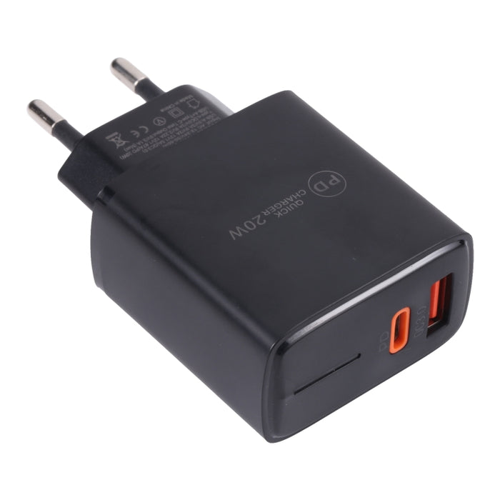 LZ-1130 PD 20W Tipo-C+QC 3.0 Cargador rápido USB