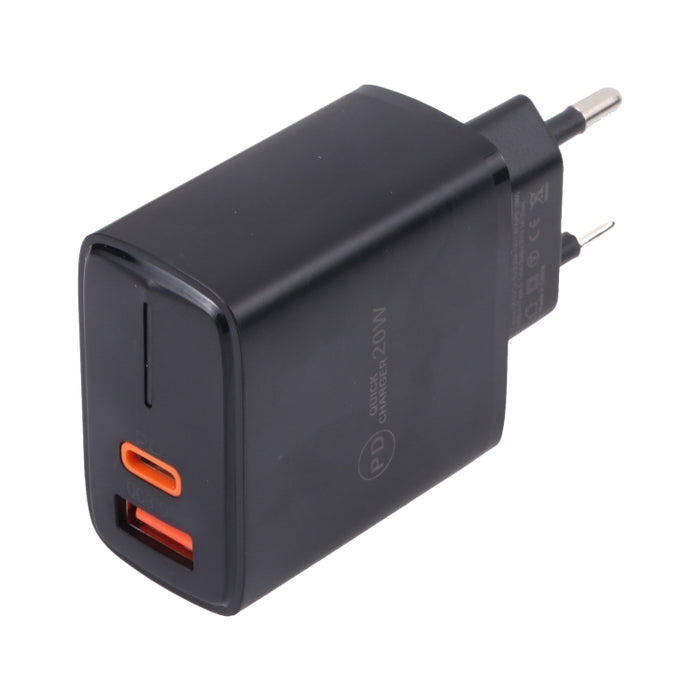 LZ-1130 PD 20W Tipo-C+QC 3.0 Cargador rápido USB