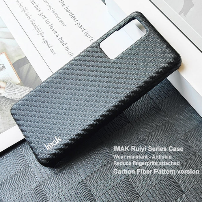 Estuche para teléfono de TPU con soldadura de carbono de la serie IMAK Ruiyi, For Xiaomi 12S Ultra 5G, For Xiaomi 12 Pro Glass Version/12S Pro Glass Version, For Xiaomi 12 Glass Version/12X/12S Glass Version, For Google Pixel 6a