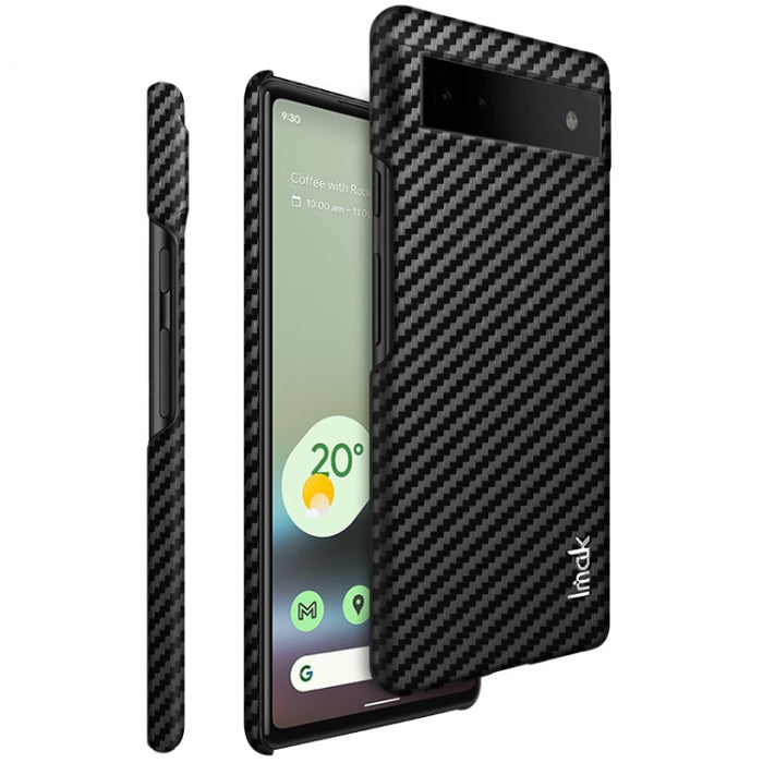 Estuche para teléfono de TPU con soldadura de carbono de la serie IMAK Ruiyi, For Xiaomi 12S Ultra 5G, For Xiaomi 12 Pro Glass Version/12S Pro Glass Version, For Xiaomi 12 Glass Version/12X/12S Glass Version, For Google Pixel 6a
