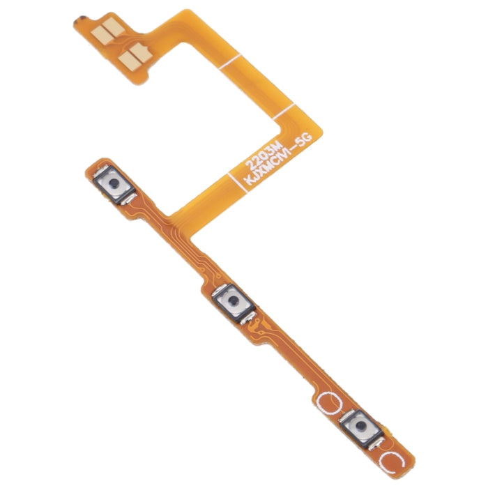 Cable flexible de botón de encendido y botón de volumen, For Xiaomi Civi 2109119BC, For Xiaomi Redmi Note 11S/Redmi Note 11 4G AMOLED LCD/Poco M4 Pro, For Xiaomi Redmi Note 10 Pro China/Poco X3 GT, For Realme C21Y RMX3261 RMX3263