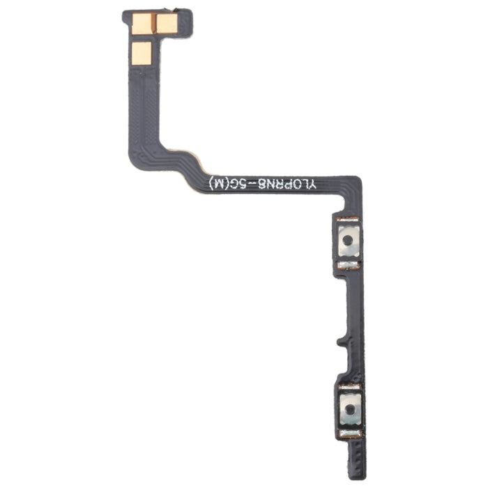 Cable flexible del botón de volumen, For Xiaomi Redmi K40S, For OPPO Reno8 PGBM10 CN Version, For OPPO Reno8 Pro PGAM10 CN Version, For OPPO K10 5G PGJM10 CN Version, For Realme C31 RMX3501, For Realme C35, For Realme V25, For OPPO A96 / Reno7 Z CPH2333