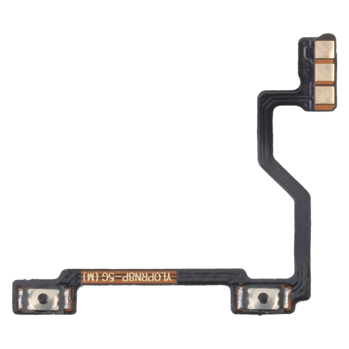 Cable flexible del botón de volumen, For Xiaomi Redmi K40S, For OPPO Reno8 PGBM10 CN Version, For OPPO Reno8 Pro PGAM10 CN Version, For OPPO K10 5G PGJM10 CN Version, For Realme C31 RMX3501, For Realme C35, For Realme V25, For OPPO A96 / Reno7 Z CPH2333