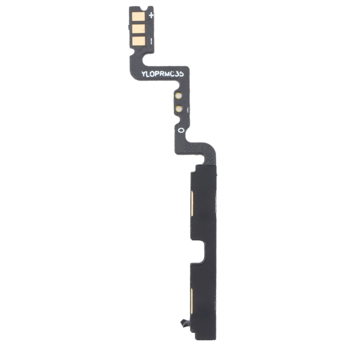 Cable flexible del botón de volumen, For Xiaomi Redmi K40S, For OPPO Reno8 PGBM10 CN Version, For OPPO Reno8 Pro PGAM10 CN Version, For OPPO K10 5G PGJM10 CN Version, For Realme C31 RMX3501, For Realme C35, For Realme V25, For OPPO A96 / Reno7 Z CPH2333