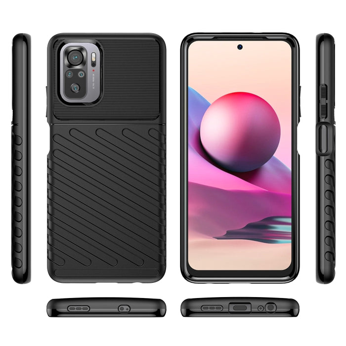 Estuche protector de teléfono suave TPU a prueba de golpes Thunderbolt, For Xiaomi Redmi Note 11 SE 4G