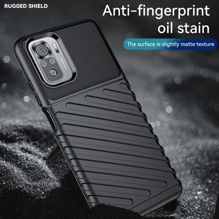 Estuche protector de teléfono suave TPU a prueba de golpes Thunderbolt, For Xiaomi Redmi Note 11 SE 4G