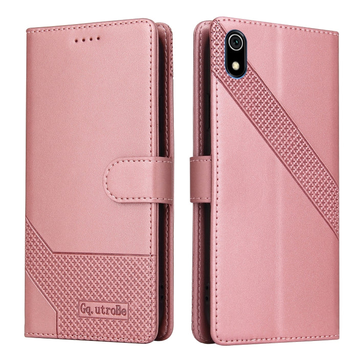 GQUTROBE Skin Feel Estuche magnético de cuero para teléfono, For Xiaomi Redmi 7A, For Xiaomi Redmi 9A, For Xiaomi Redmi 9C, For Xiaomi Redmi 9T, For Xiaomi Redmi K20, For Xiaomi Redmi Note 9 Pro, For Xiaomi Redmi Note 9T, For Xiaomi Redmi Note 8 Pro   ...