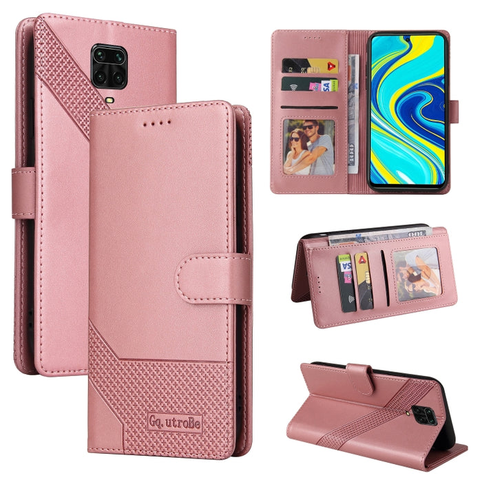 GQUTROBE Skin Feel Estuche magnético de cuero para teléfono, For Xiaomi Redmi 7A, For Xiaomi Redmi 9A, For Xiaomi Redmi 9C, For Xiaomi Redmi 9T, For Xiaomi Redmi K20, For Xiaomi Redmi Note 9 Pro, For Xiaomi Redmi Note 9T, For Xiaomi Redmi Note 8 Pro   ...
