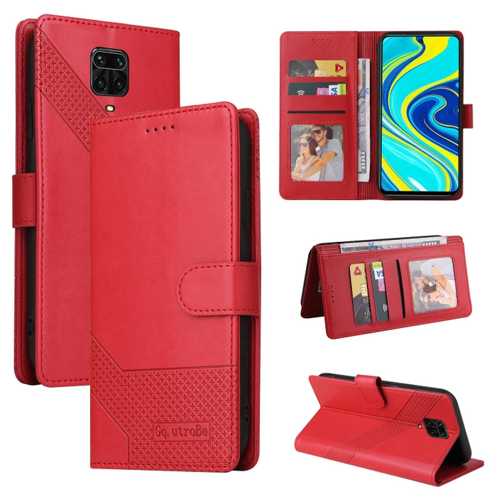 GQUTROBE Skin Feel Estuche magnético de cuero para teléfono, For Xiaomi Redmi 7A, For Xiaomi Redmi 9A, For Xiaomi Redmi 9C, For Xiaomi Redmi 9T, For Xiaomi Redmi K20, For Xiaomi Redmi Note 9 Pro, For Xiaomi Redmi Note 9T, For Xiaomi Redmi Note 8 Pro   ...