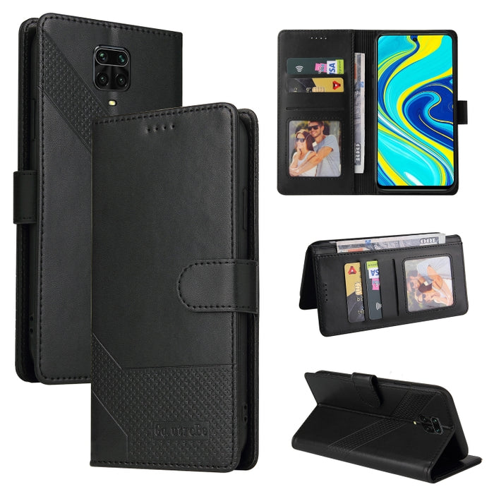 GQUTROBE Skin Feel Estuche magnético de cuero para teléfono, For Xiaomi Redmi 7A, For Xiaomi Redmi 9A, For Xiaomi Redmi 9C, For Xiaomi Redmi 9T, For Xiaomi Redmi K20, For Xiaomi Redmi Note 9 Pro, For Xiaomi Redmi Note 9T, For Xiaomi Redmi Note 8 Pro   ...
