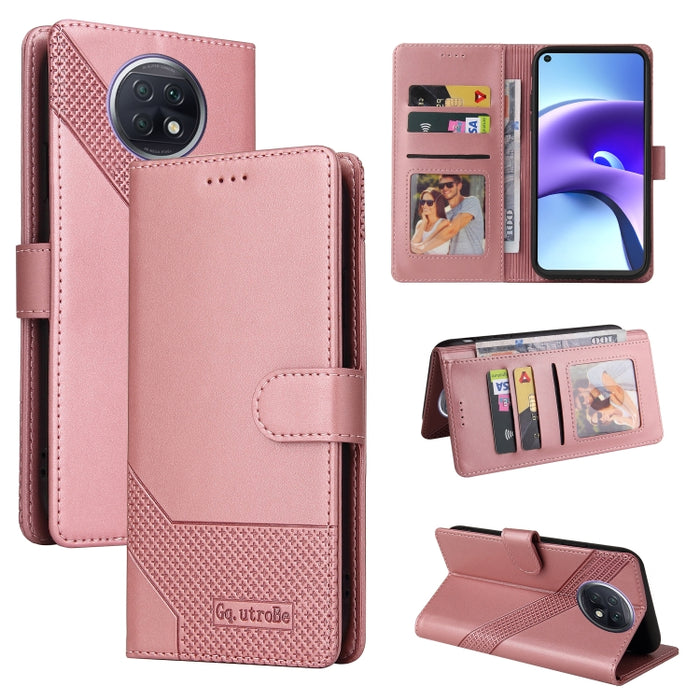 GQUTROBE Skin Feel Estuche magnético de cuero para teléfono, For Xiaomi Redmi 7A, For Xiaomi Redmi 9A, For Xiaomi Redmi 9C, For Xiaomi Redmi 9T, For Xiaomi Redmi K20, For Xiaomi Redmi Note 9 Pro, For Xiaomi Redmi Note 9T, For Xiaomi Redmi Note 8 Pro   ...