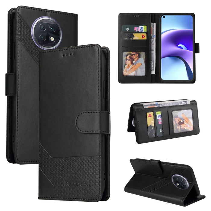 GQUTROBE Skin Feel Estuche magnético de cuero para teléfono, For Xiaomi Redmi 7A, For Xiaomi Redmi 9A, For Xiaomi Redmi 9C, For Xiaomi Redmi 9T, For Xiaomi Redmi K20, For Xiaomi Redmi Note 9 Pro, For Xiaomi Redmi Note 9T, For Xiaomi Redmi Note 8 Pro   ...