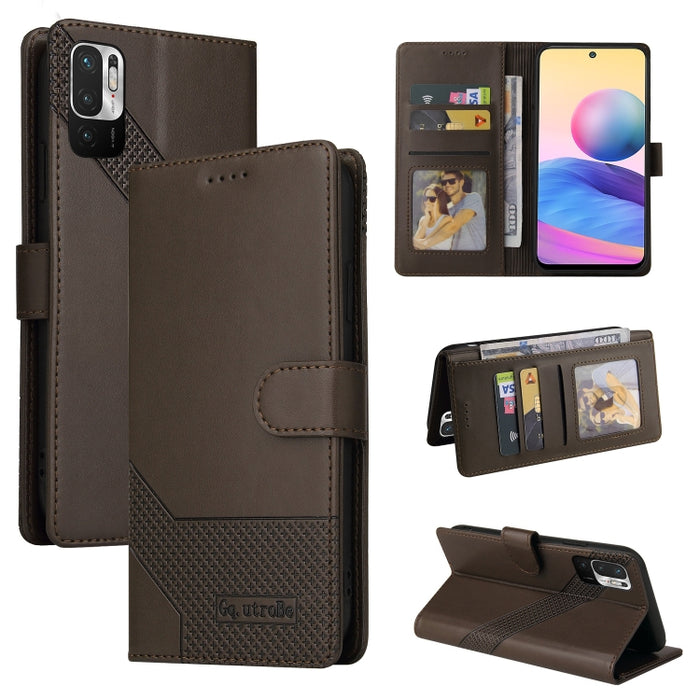 GQUTROBE Skin Feel Estuche magnético de cuero para teléfono, For Xiaomi Redmi 7A, For Xiaomi Redmi 9A, For Xiaomi Redmi 9C, For Xiaomi Redmi 9T, For Xiaomi Redmi K20, For Xiaomi Redmi Note 9 Pro, For Xiaomi Redmi Note 9T, For Xiaomi Redmi Note 8 Pro   ...