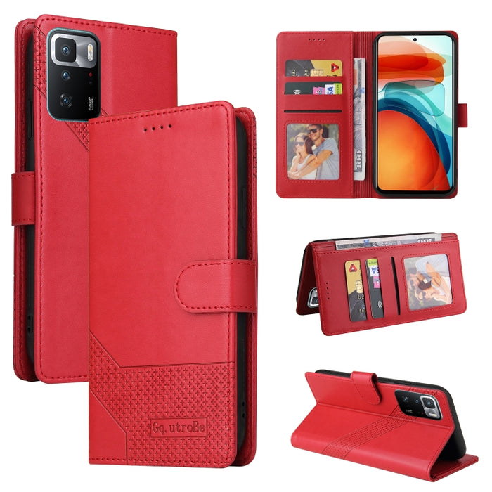 GQUTROBE Skin Feel Estuche magnético de cuero para teléfono, For Xiaomi Redmi 7A, For Xiaomi Redmi 9A, For Xiaomi Redmi 9C, For Xiaomi Redmi 9T, For Xiaomi Redmi K20, For Xiaomi Redmi Note 9 Pro, For Xiaomi Redmi Note 9T, For Xiaomi Redmi Note 8 Pro   ...