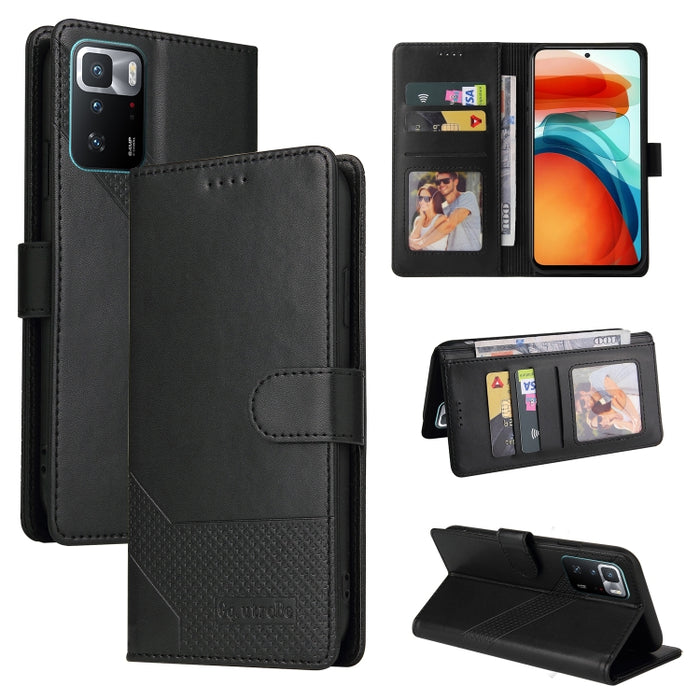 GQUTROBE Skin Feel Estuche magnético de cuero para teléfono, For Xiaomi Redmi 7A, For Xiaomi Redmi 9A, For Xiaomi Redmi 9C, For Xiaomi Redmi 9T, For Xiaomi Redmi K20, For Xiaomi Redmi Note 9 Pro, For Xiaomi Redmi Note 9T, For Xiaomi Redmi Note 8 Pro   ...