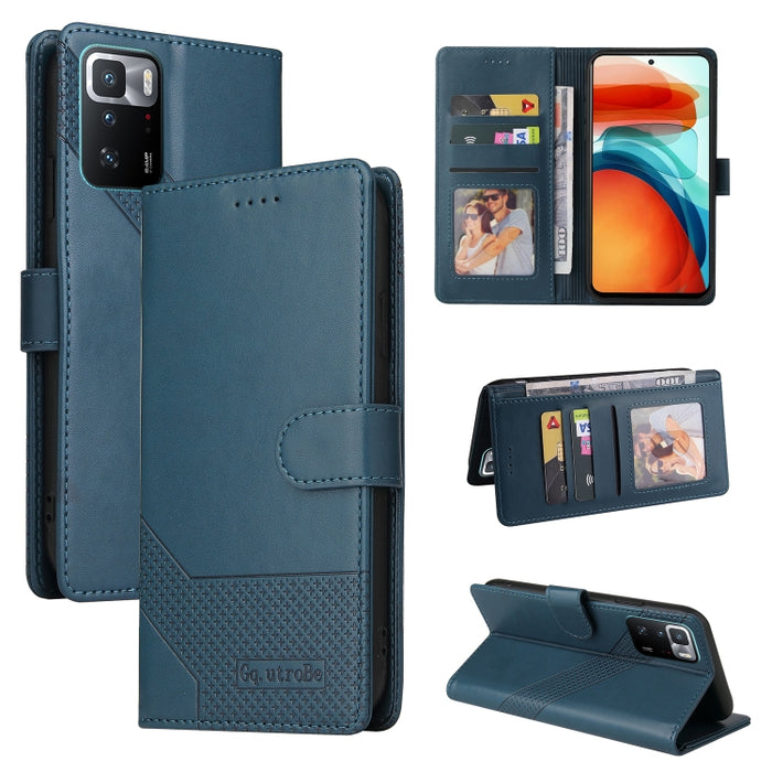 GQUTROBE Skin Feel Estuche magnético de cuero para teléfono, For Xiaomi Redmi 7A, For Xiaomi Redmi 9A, For Xiaomi Redmi 9C, For Xiaomi Redmi 9T, For Xiaomi Redmi K20, For Xiaomi Redmi Note 9 Pro, For Xiaomi Redmi Note 9T, For Xiaomi Redmi Note 8 Pro   ...