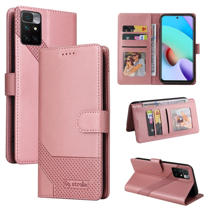GQUTROBE Skin Feel Estuche magnético de cuero para teléfono, For Xiaomi Redmi 7A, For Xiaomi Redmi 9A, For Xiaomi Redmi 9C, For Xiaomi Redmi 9T, For Xiaomi Redmi K20, For Xiaomi Redmi Note 9 Pro, For Xiaomi Redmi Note 9T, For Xiaomi Redmi Note 8 Pro   ...